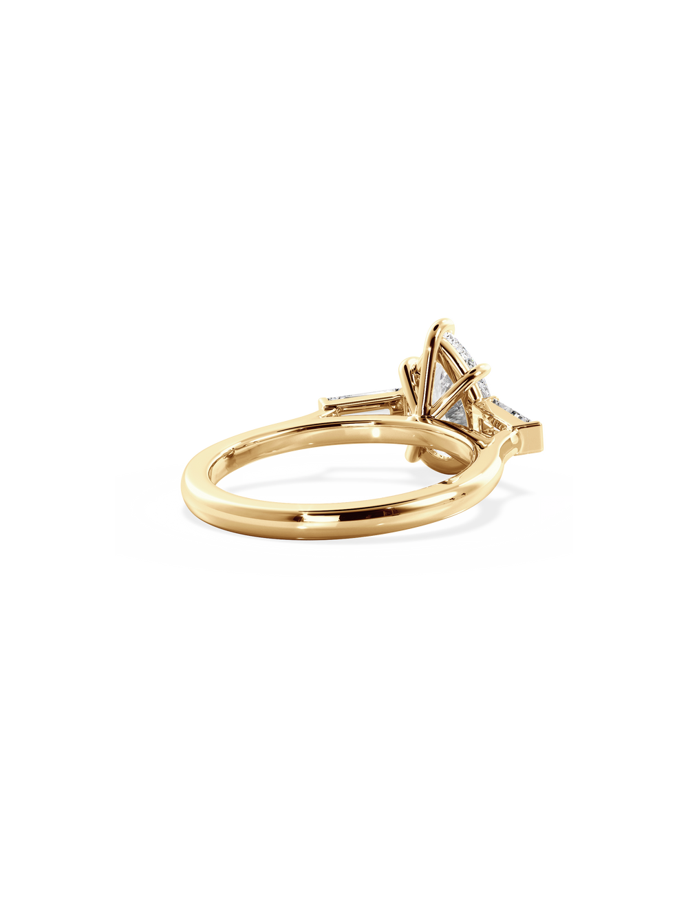 Pear Lyra Ring - View 