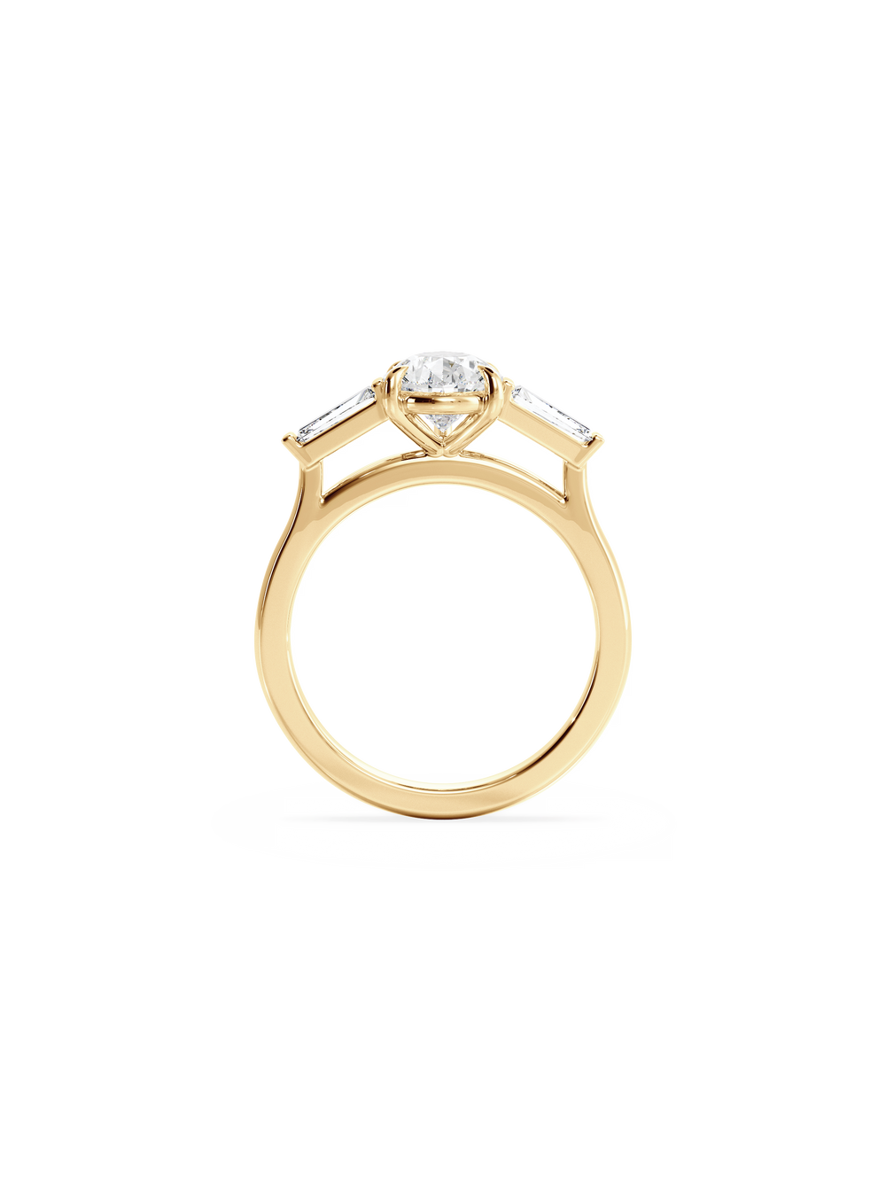 Pear Lyra Ring - View 