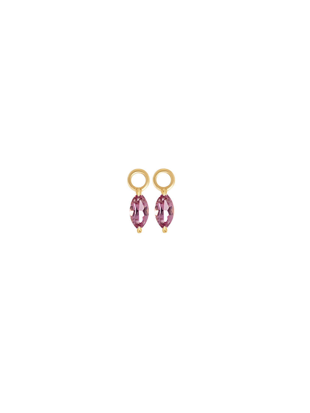 Birthstone Marquise Charms - View 