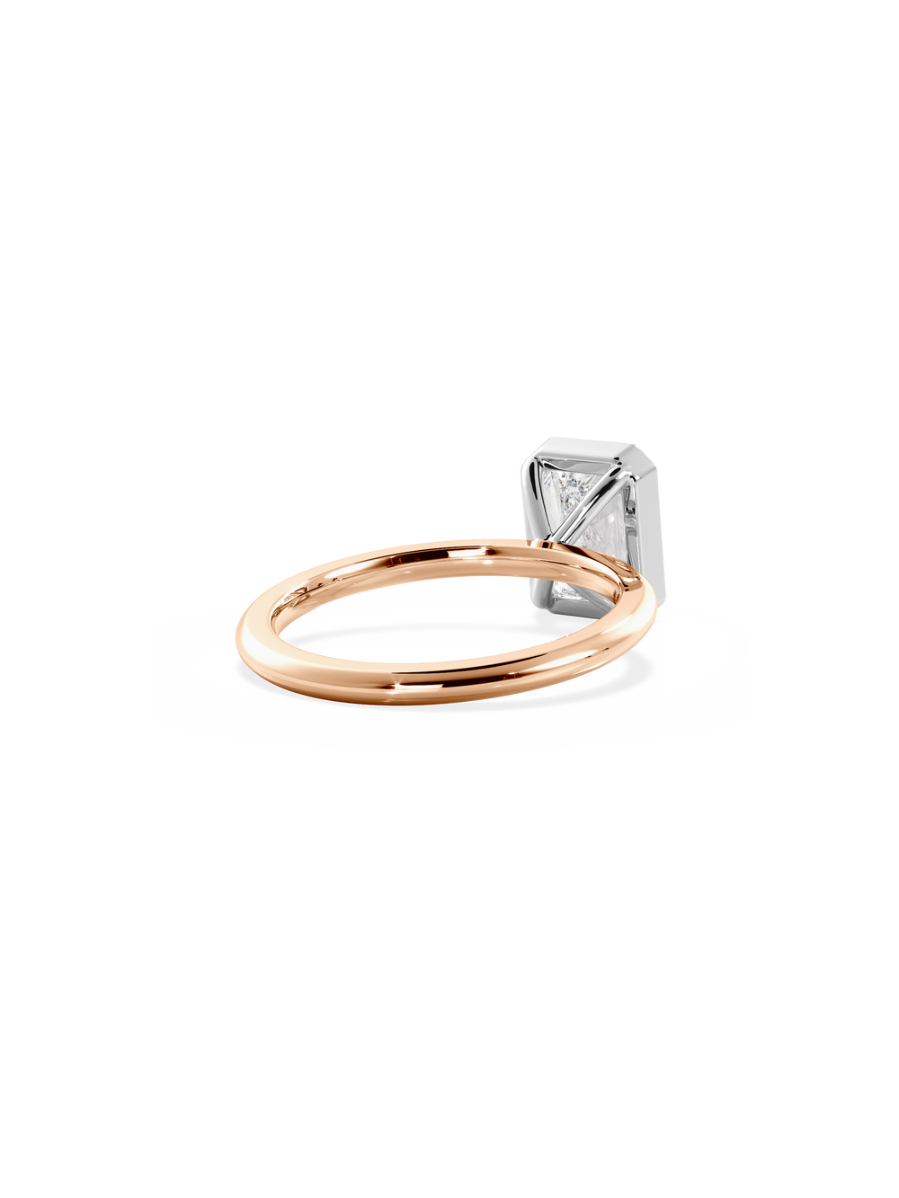 Radiant Signature Bezel Solitaire - View 