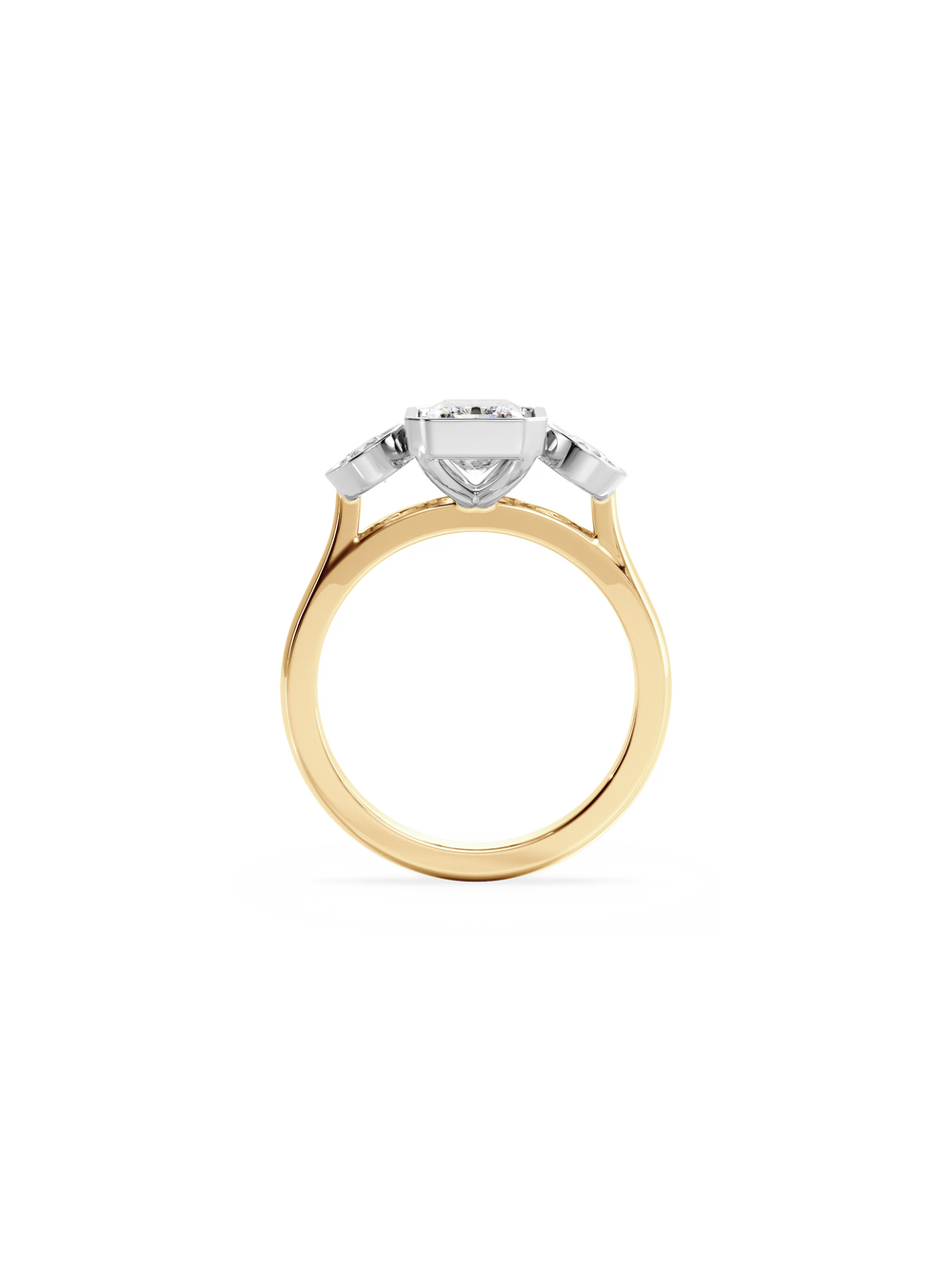 Radiant Bezel Cosmic Trio - View 