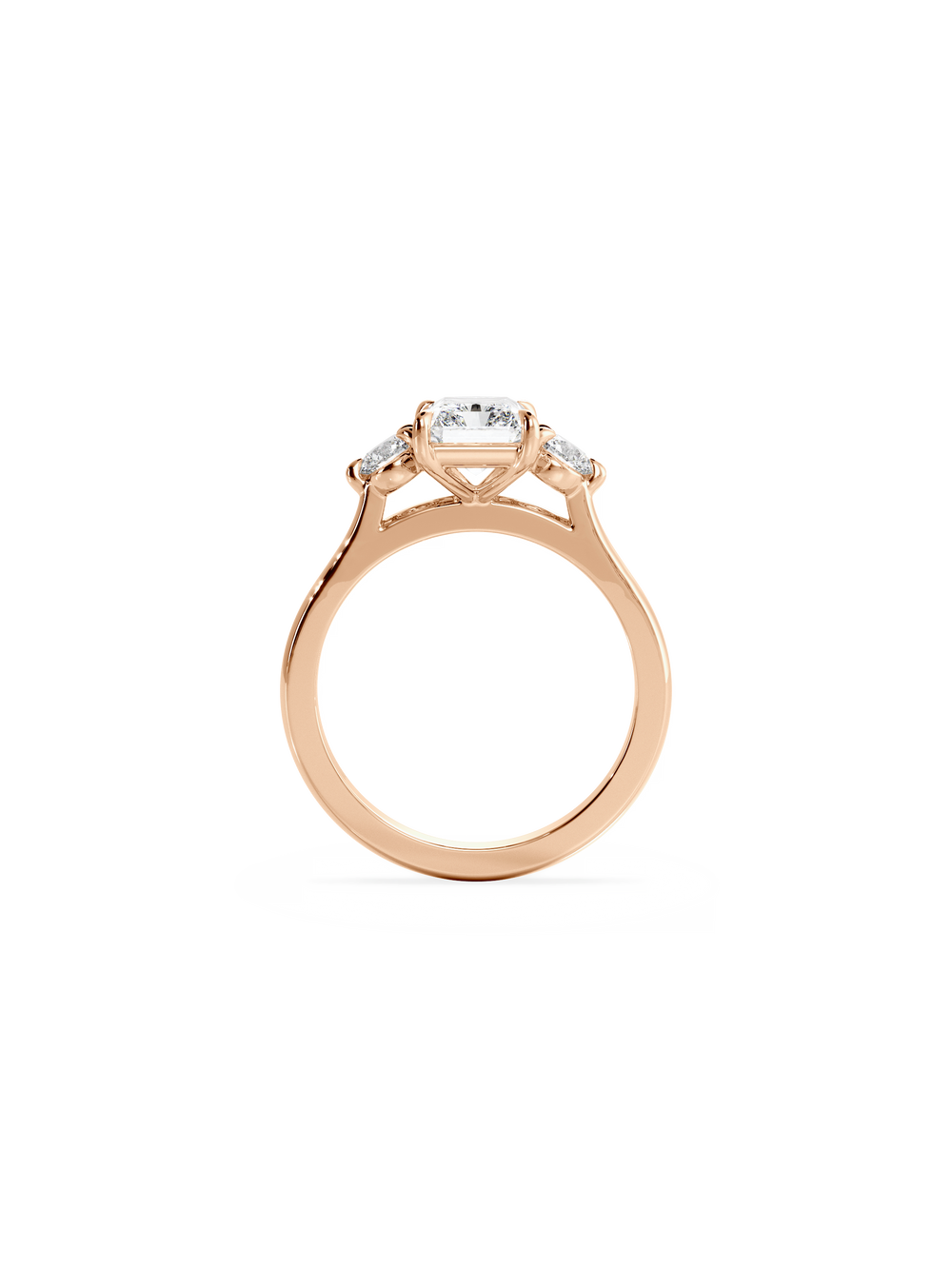 Radiant Cosmic Trio Ring - View 