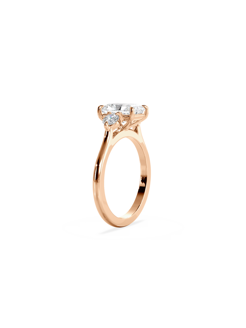 Radiant Cosmic Trio Ring - View 