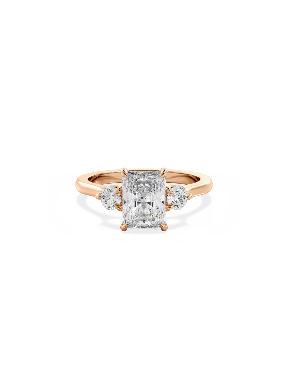 Radiant Cosmic Trio Ring - View 