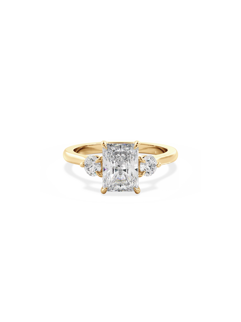 Radiant Cosmic Trio Ring - View 