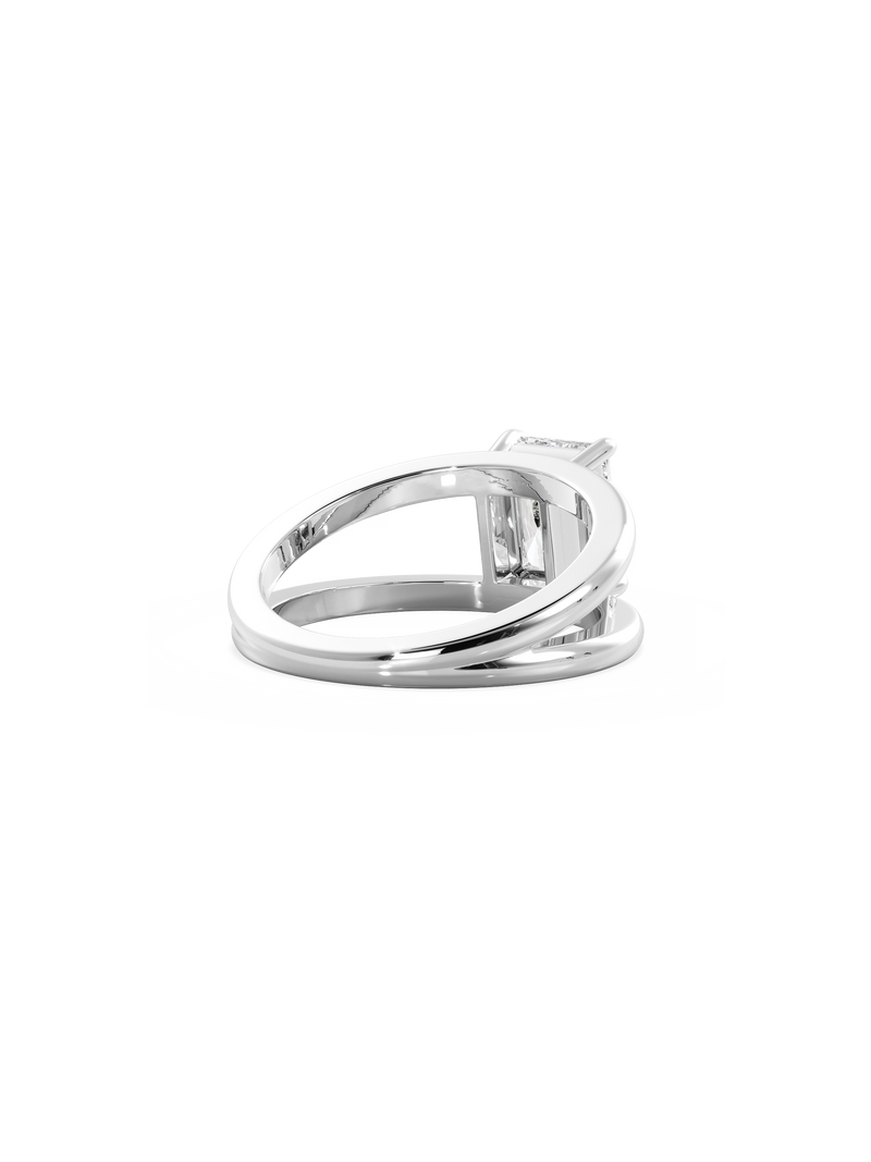 Radiant Signature Double Band Ring
