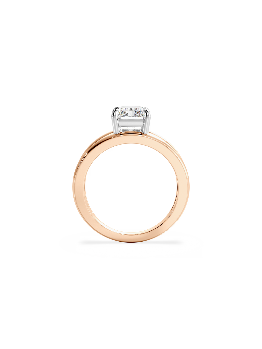 Radiant Signature Double Band Ring - View 
