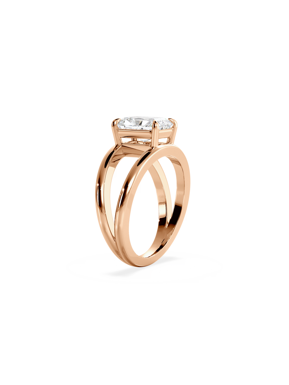 Radiant Signature Double Band Ring - View 