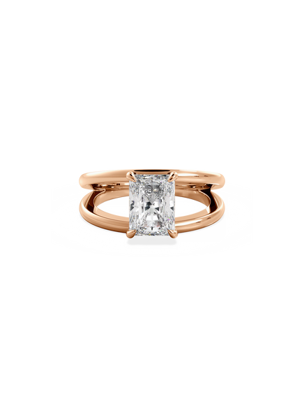 Radiant Signature Double Band Ring