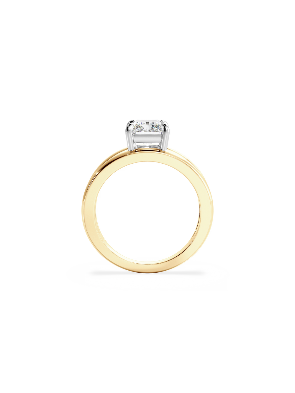 Radiant Signature Double Band Ring - View 