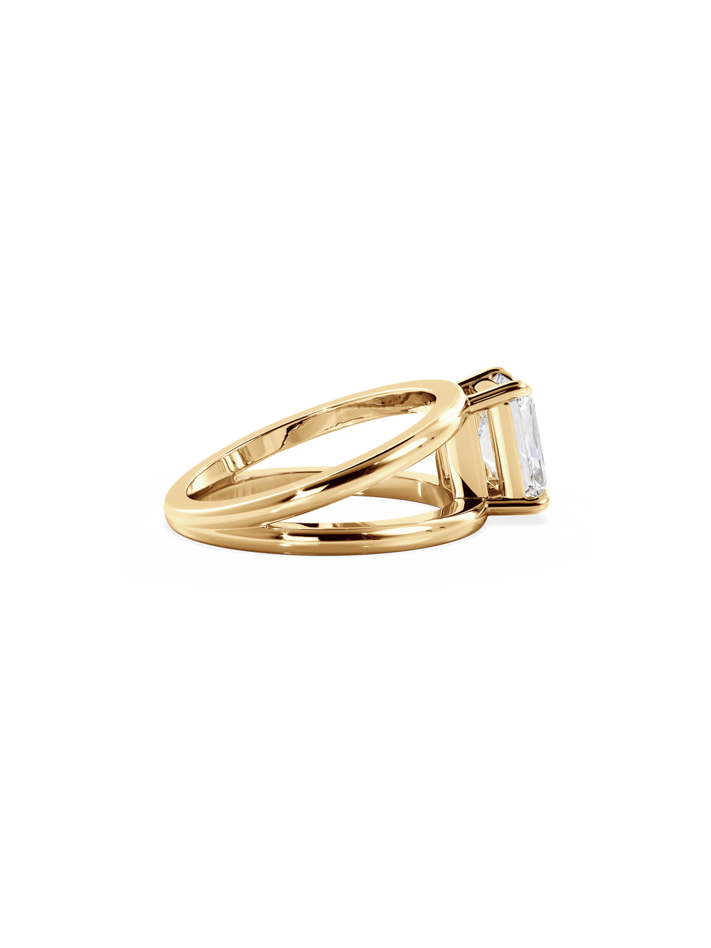 Radiant Signature Double Band Ring - View 