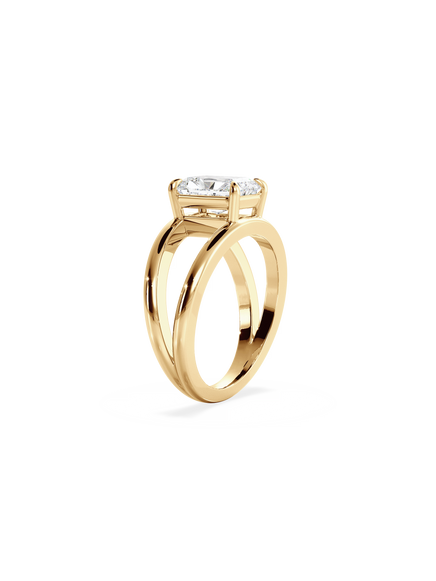 Radiant Signature Double Band Ring