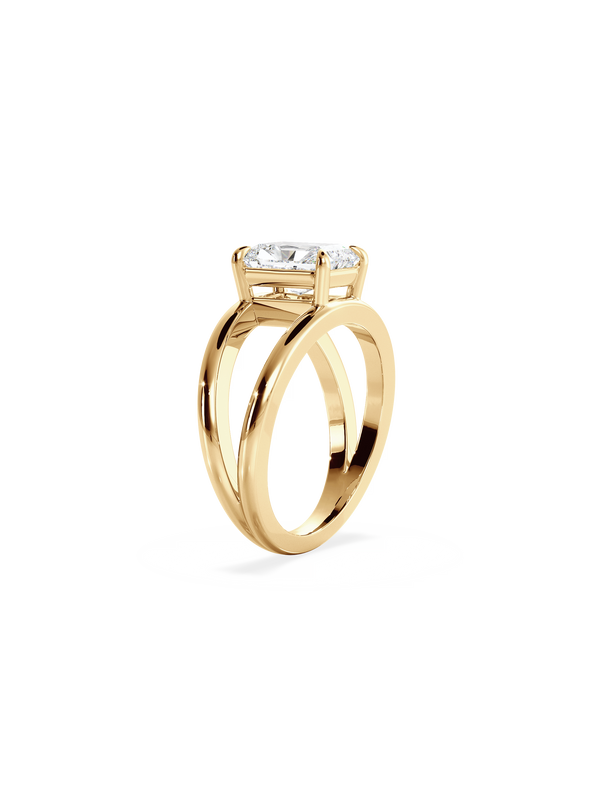Radiant Signature Double Band Ring