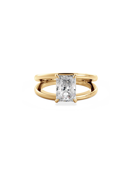 Radiant Signature Double Band Ring
