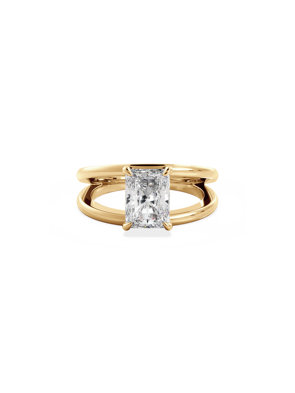 Radiant Signature Double Band Ring