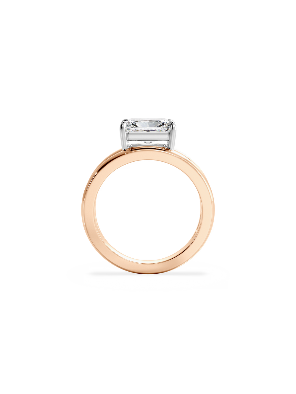Radiant Signature Double Band Ring - View 