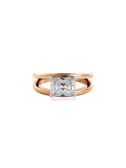 Radiant Signature Double Band Ring