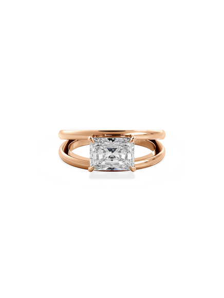Radiant Signature Double Band Ring
