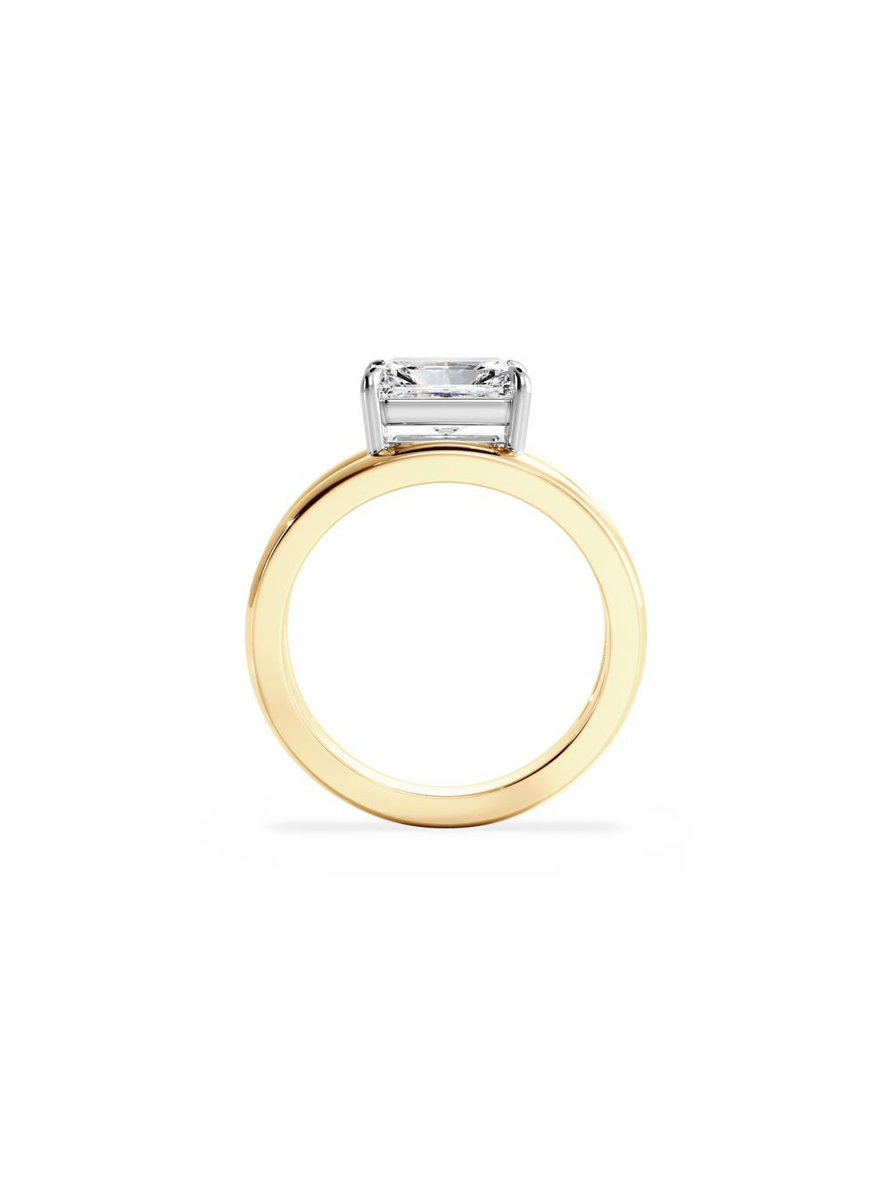 Radiant Signature Double Band Ring - View 
