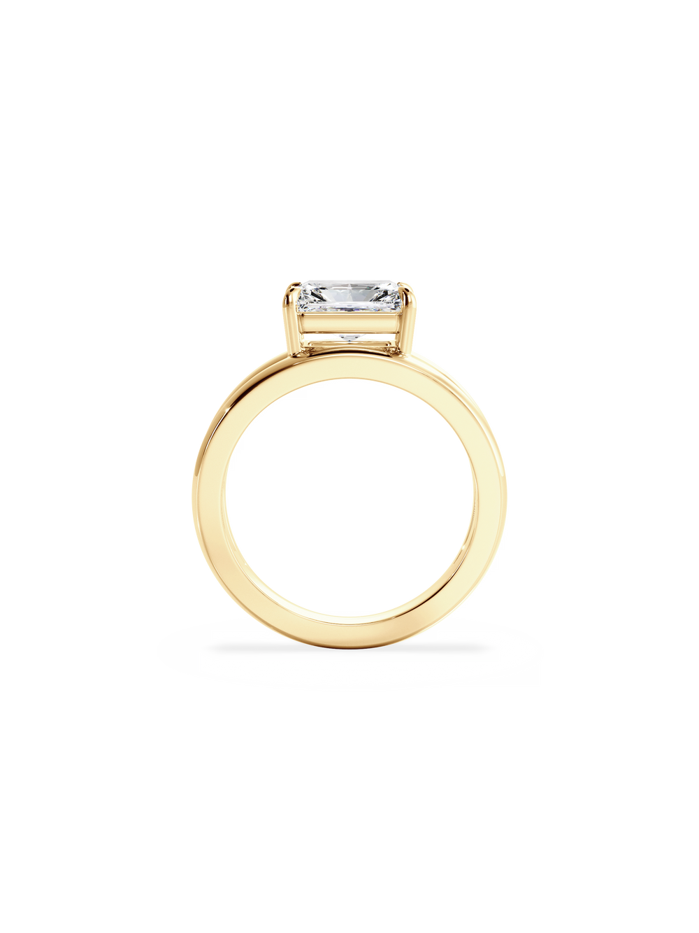 Radiant Signature Double Band Ring - View 