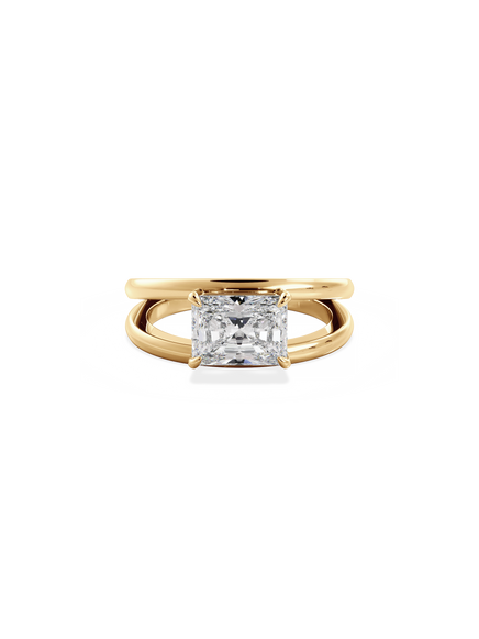 Radiant Signature Double Band Ring