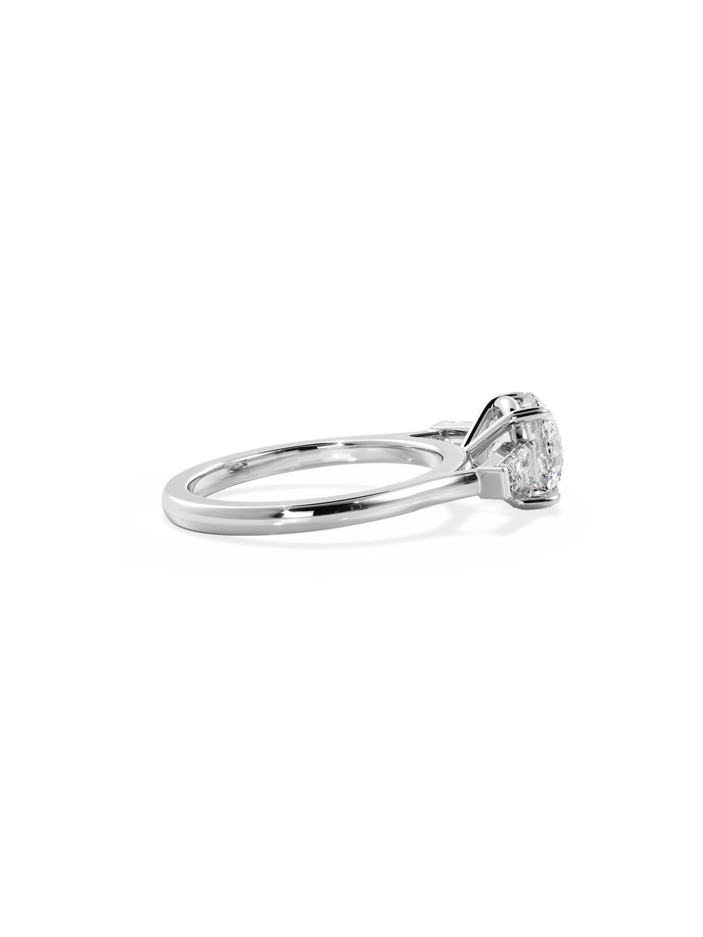 Round Lyra Ring - View 