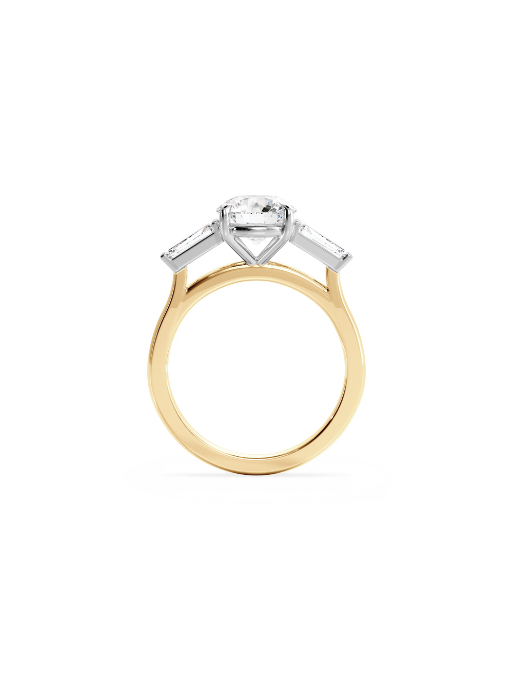 Round Lyra Ring - View 