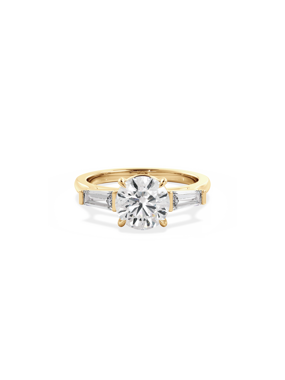 Round Lyra Ring - View 