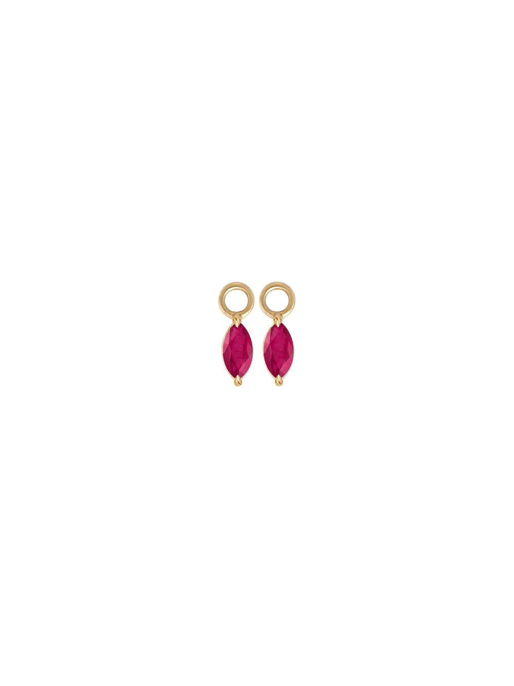 Birthstone Marquise Charms - View 