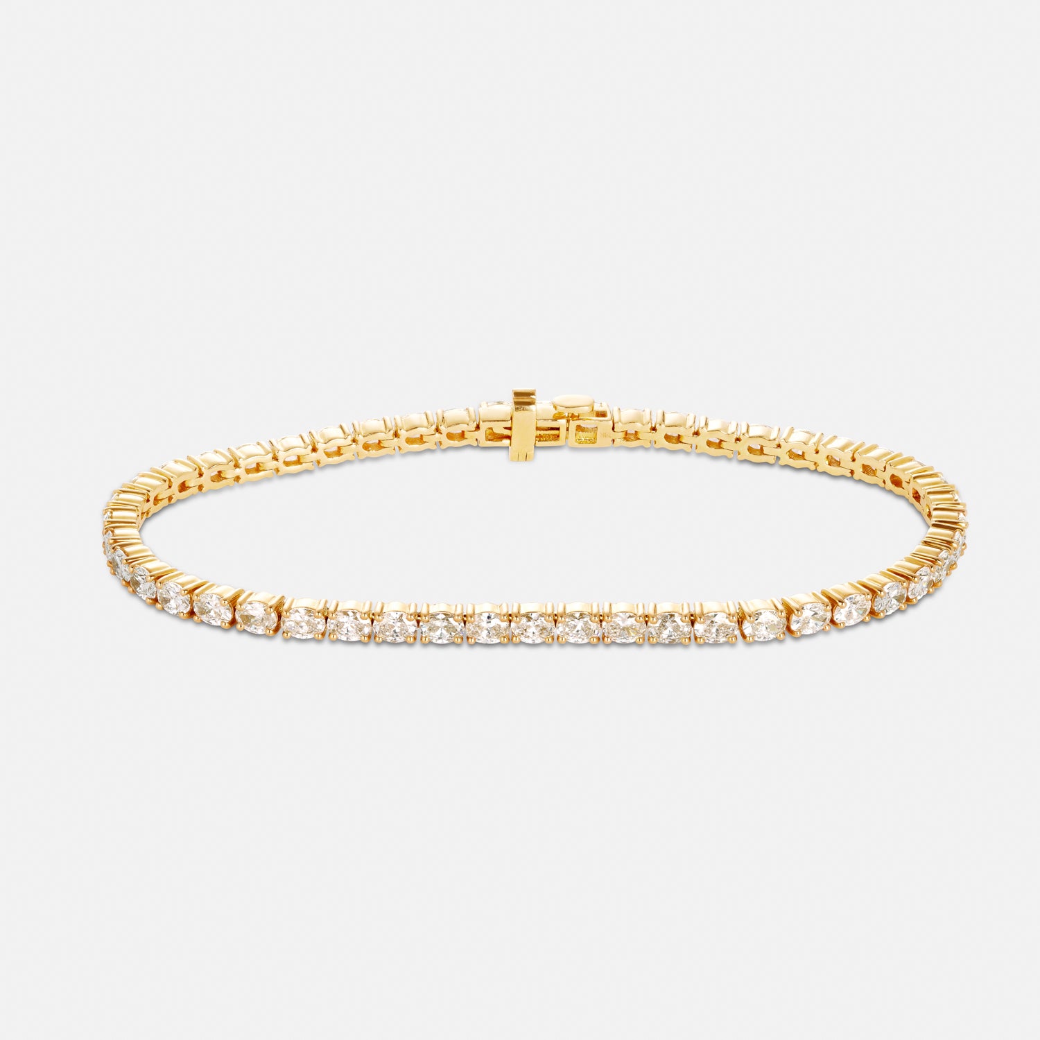 Oval Tennis Bracelet – Louise Jean Jewellery