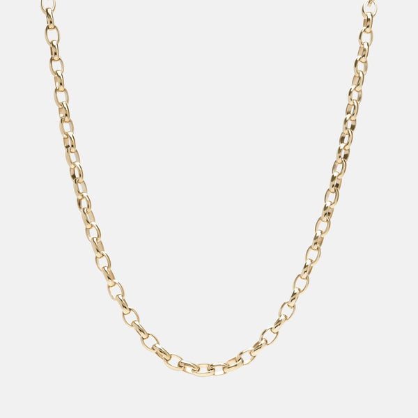 Bold Oval Belcher Chain