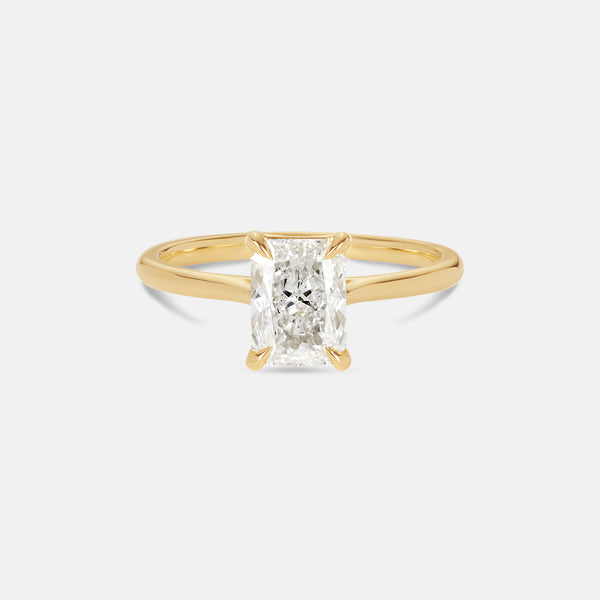 Radiant Moissanite Classic Solitaire