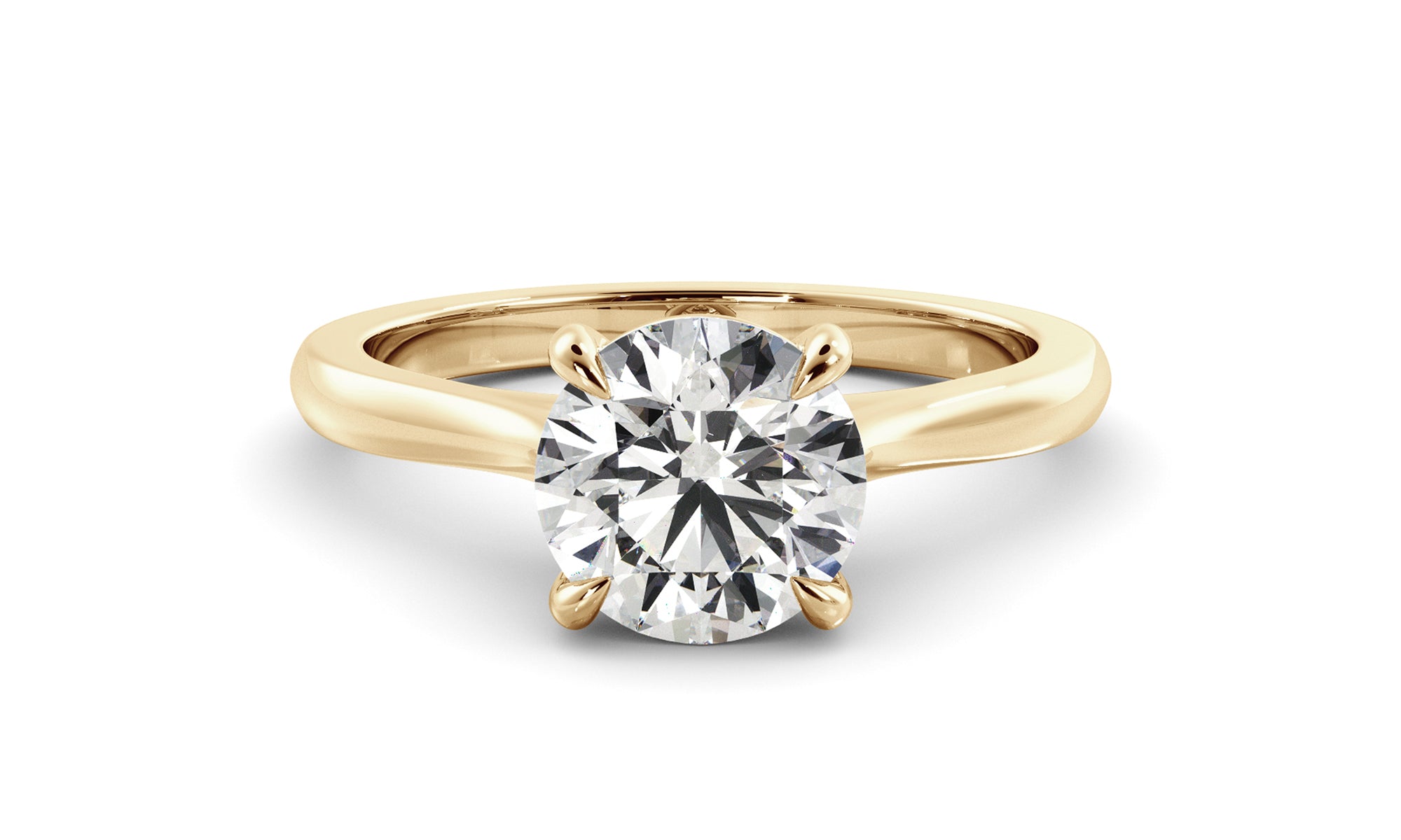 Round Classic Solitaire – Louise Jean Jewellery