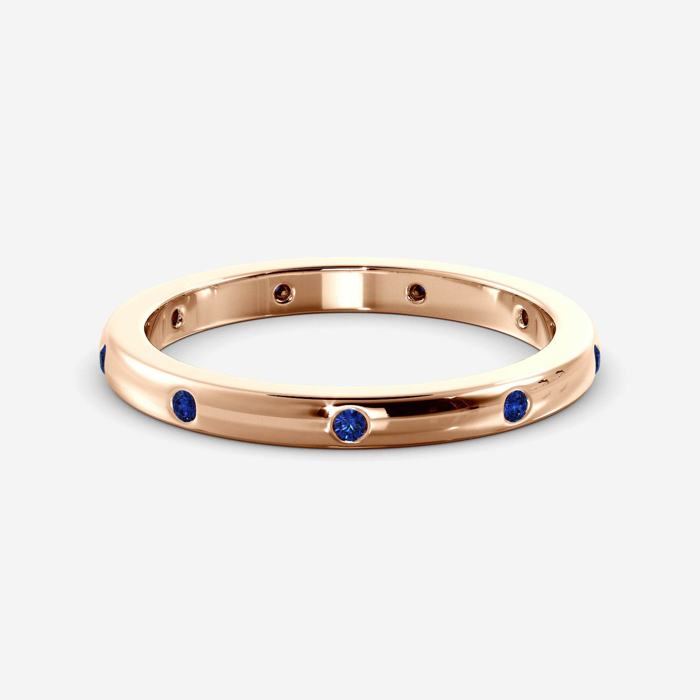 Sapphire Inlay Ring | Louise Jean Jewellery