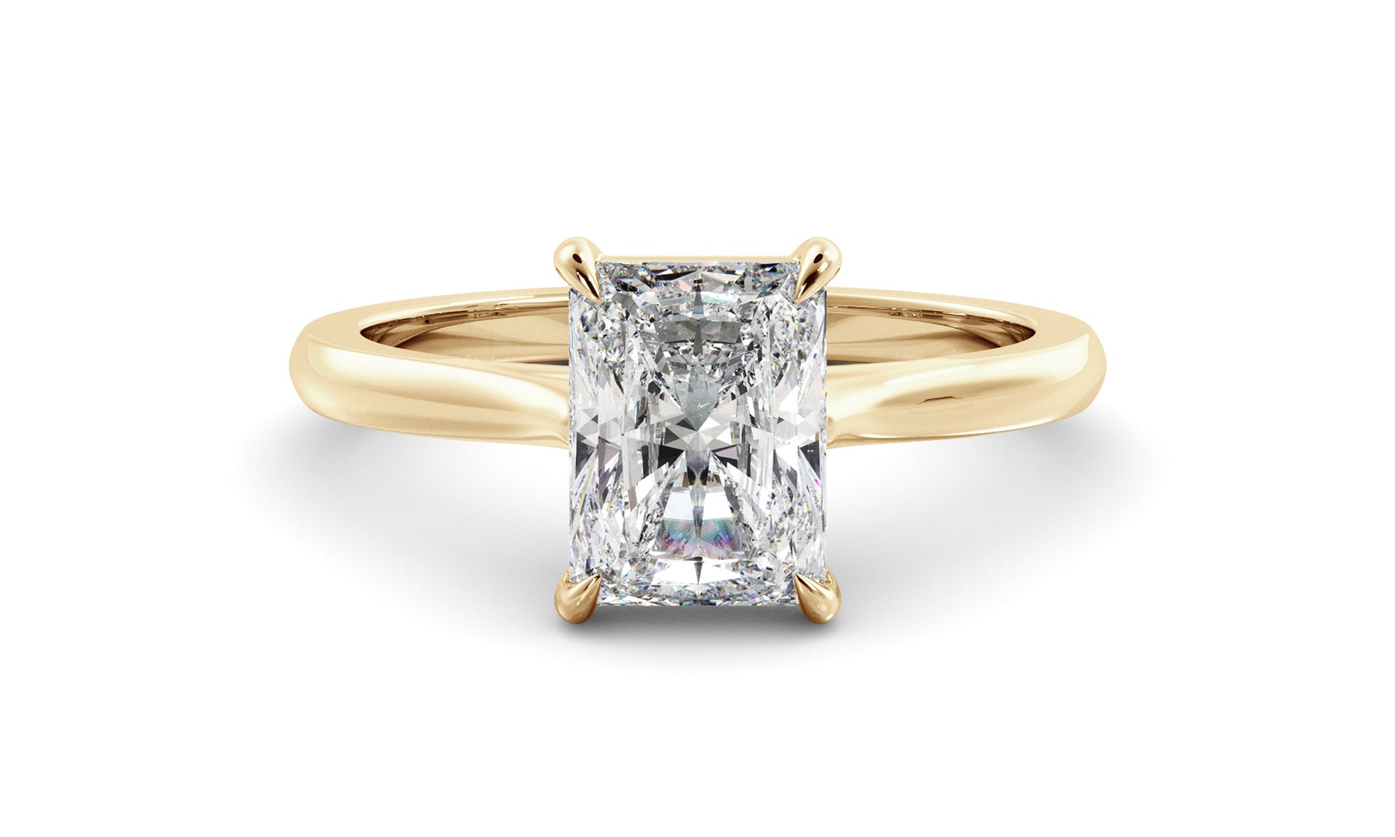 Radiant Classic Solitaire – Louise Jean Jewellery